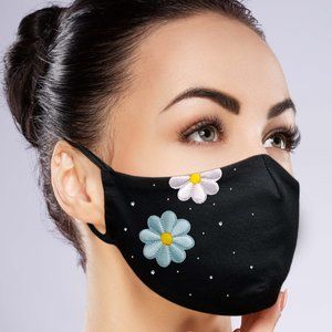 Daisy Face Mask w/ filter pocket